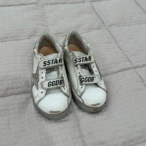 Kids golden goose superstar sneakers